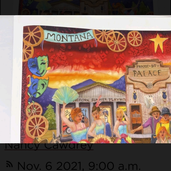 Signed/Dated Nancy Dunlop Cawdrey Print - Picture 2 of 9